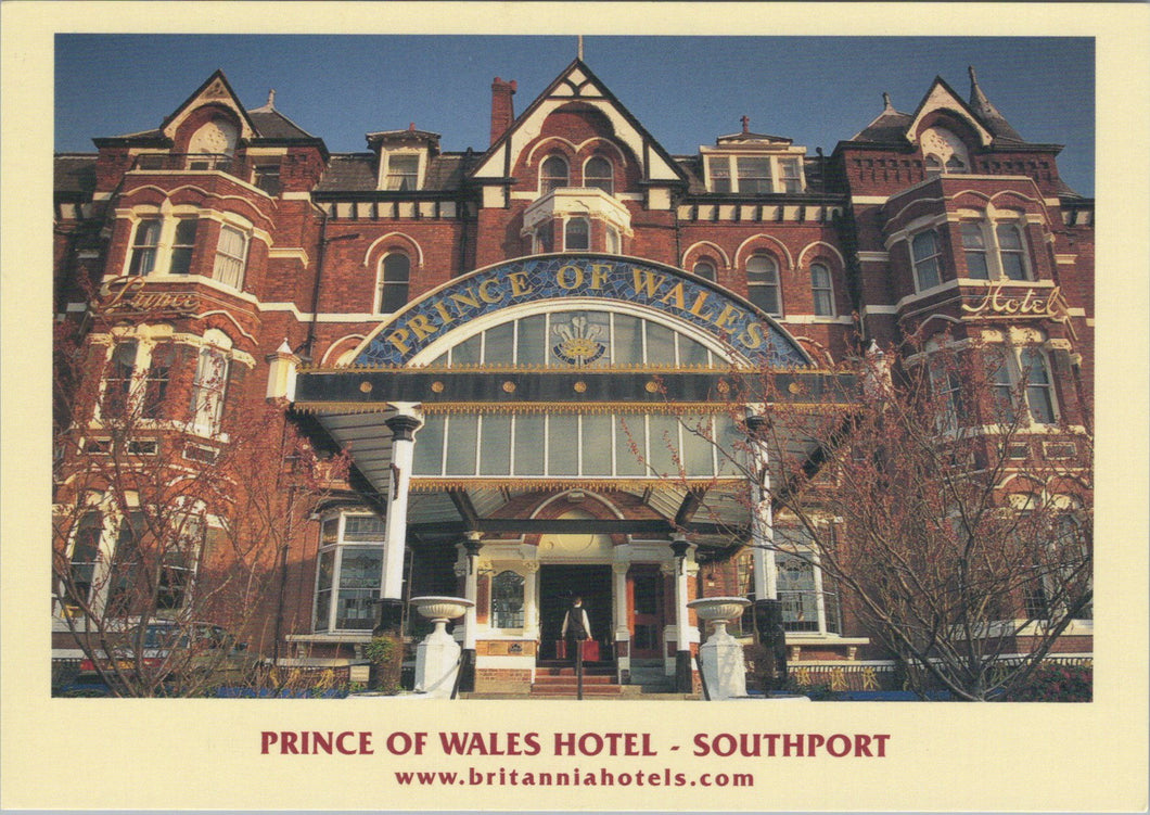 Lancashire Postcard - The Prince of Wales Hotel, Southport  SW15703
