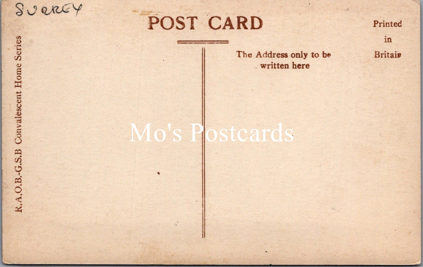 Surrey Postcard - The Lounge, Holmwood   SW15530