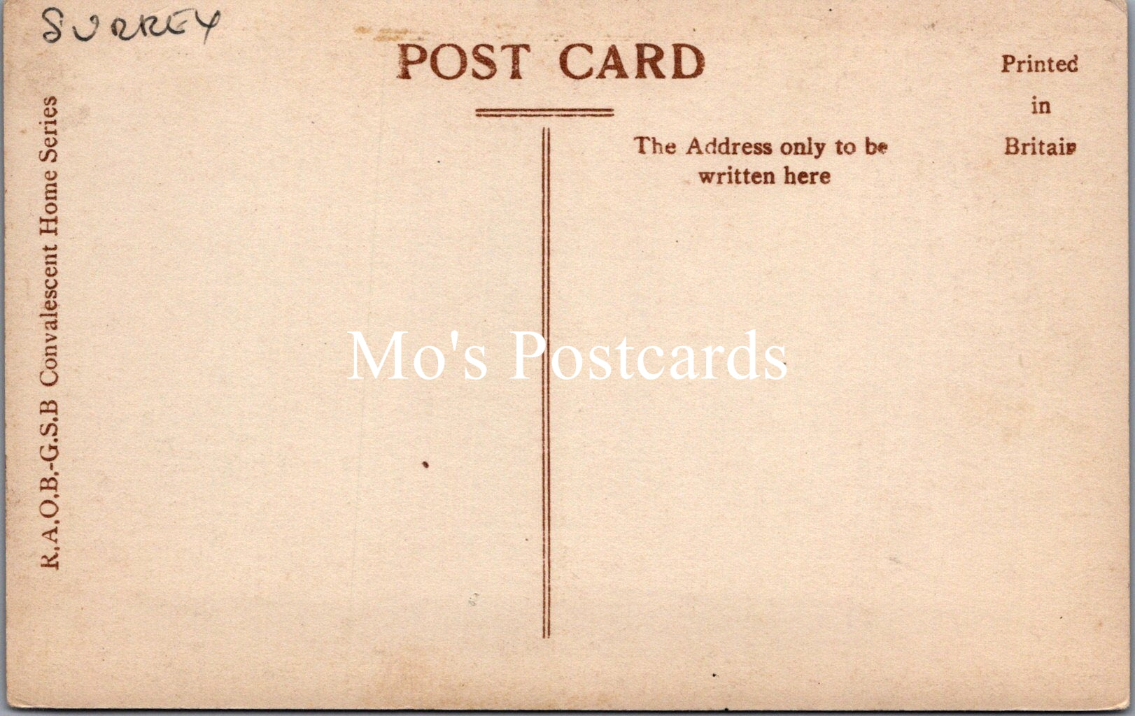 Surrey Postcard - The Lounge, Holmwood   SW15530