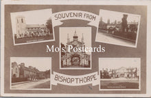Load image into Gallery viewer, Yorkshire Postcard - Souvenir From Bishopthorpe  SW15546
