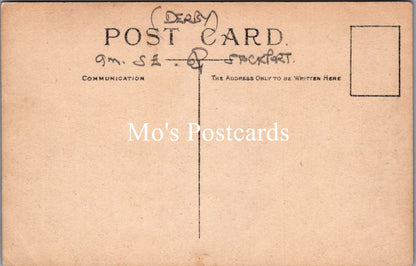 Derbyshire Postcard - Hayfield House  SW15552