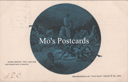 Art Postcard - Gustave Doré, Dore Dante, Fond Arachne SW15693
