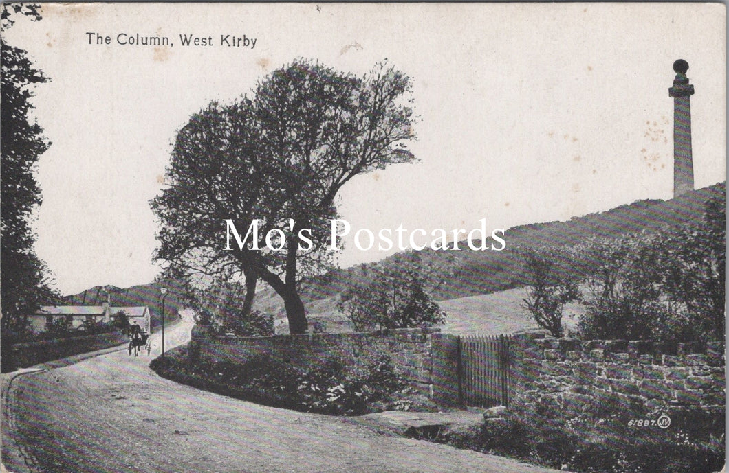 Cheshire Postcard - The Column, West Kirby  SW15687