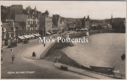 Scotland Postcard - George Street, Oban  SW15741