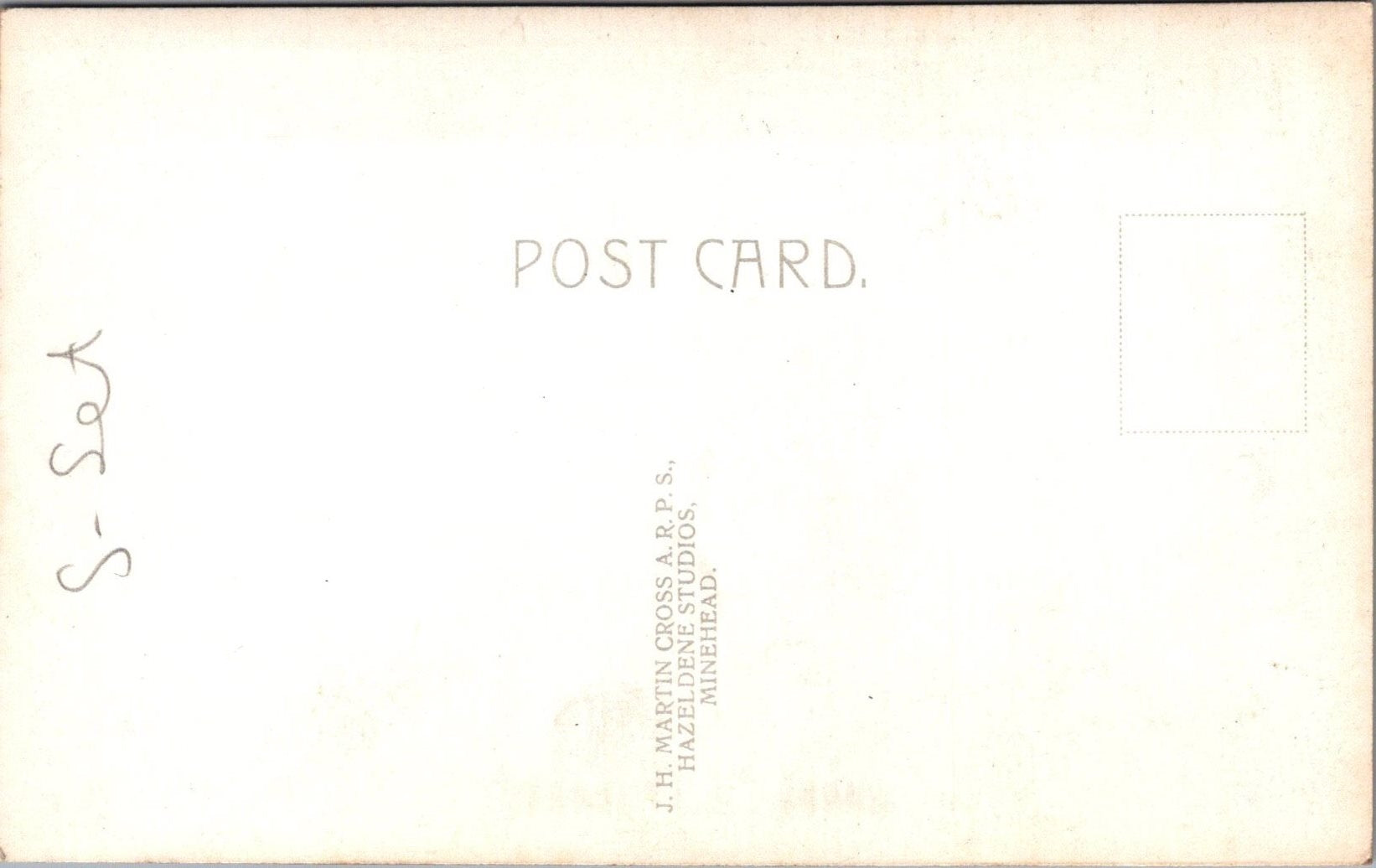 Somerset Postcard - Youth Hostel Association, Minehead   SW15742