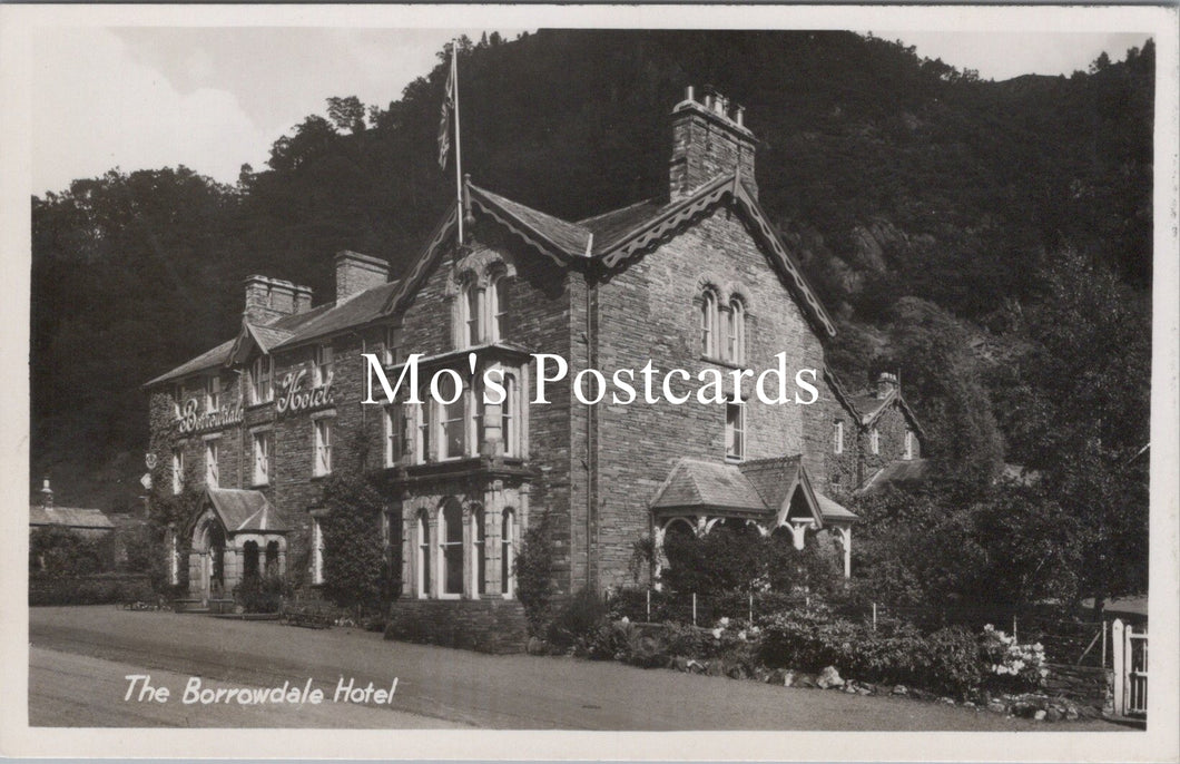 Cumbria Postcard - The Borrowdale Hotel, Keswick  SW15861
