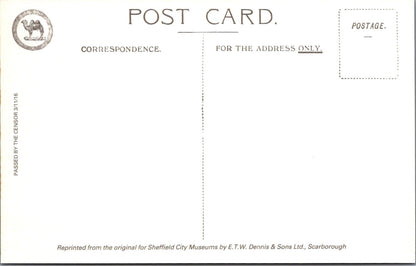 Yorkshire Postcard - Running a Large Steel Ingot, Cammell Laird, Sheffield SW15870