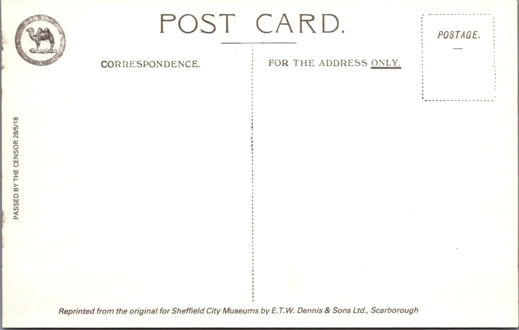 Yorkshire Postcard - Casting Crucible Ingot, Cammell Laird, Sheffield SW15872