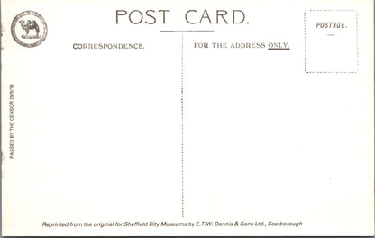 Yorkshire Postcard - Casting Crucible Ingot, Cammell Laird, Sheffield SW15872