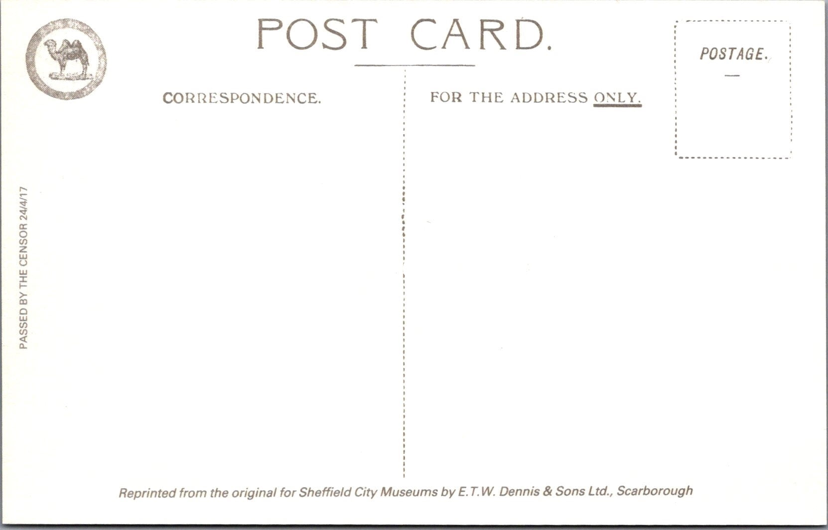 Yorkshire Postcard - File Cutters, Cammell Laird, Sheffield SW15873