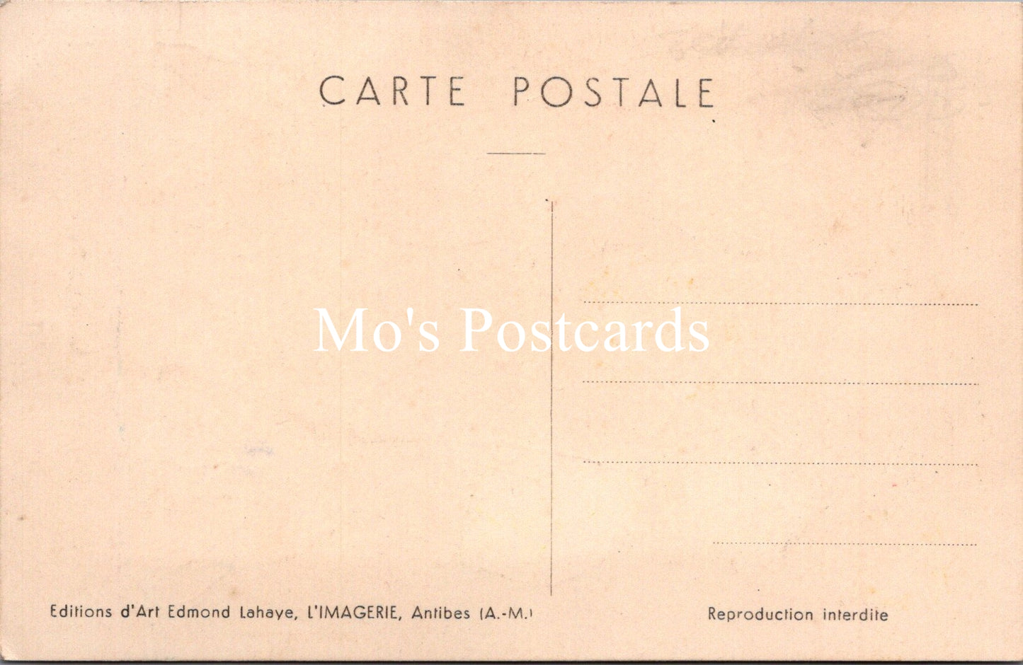 France Postcards - French Art, Juan Les Pins Beach Scenes SW15881