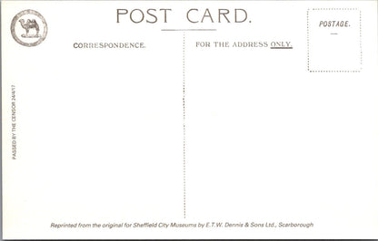 Yorkshire Postcard - Making Bessemer Steel, Cammell Laird, Sheffield  SW15968