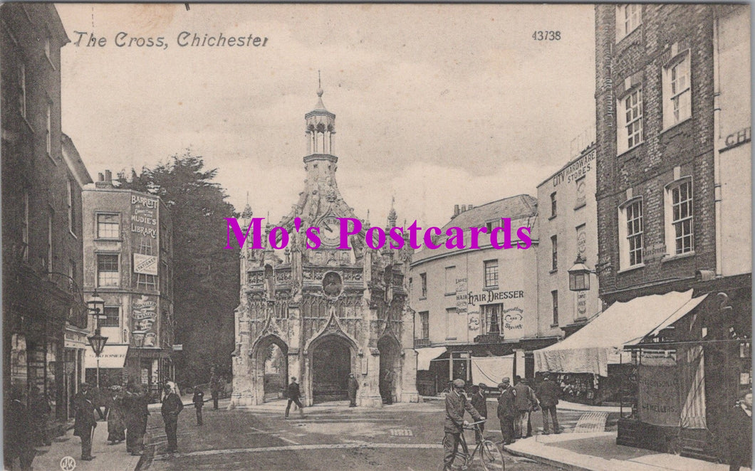 Sussex Postcard - The Cross, Chichester   SW14699