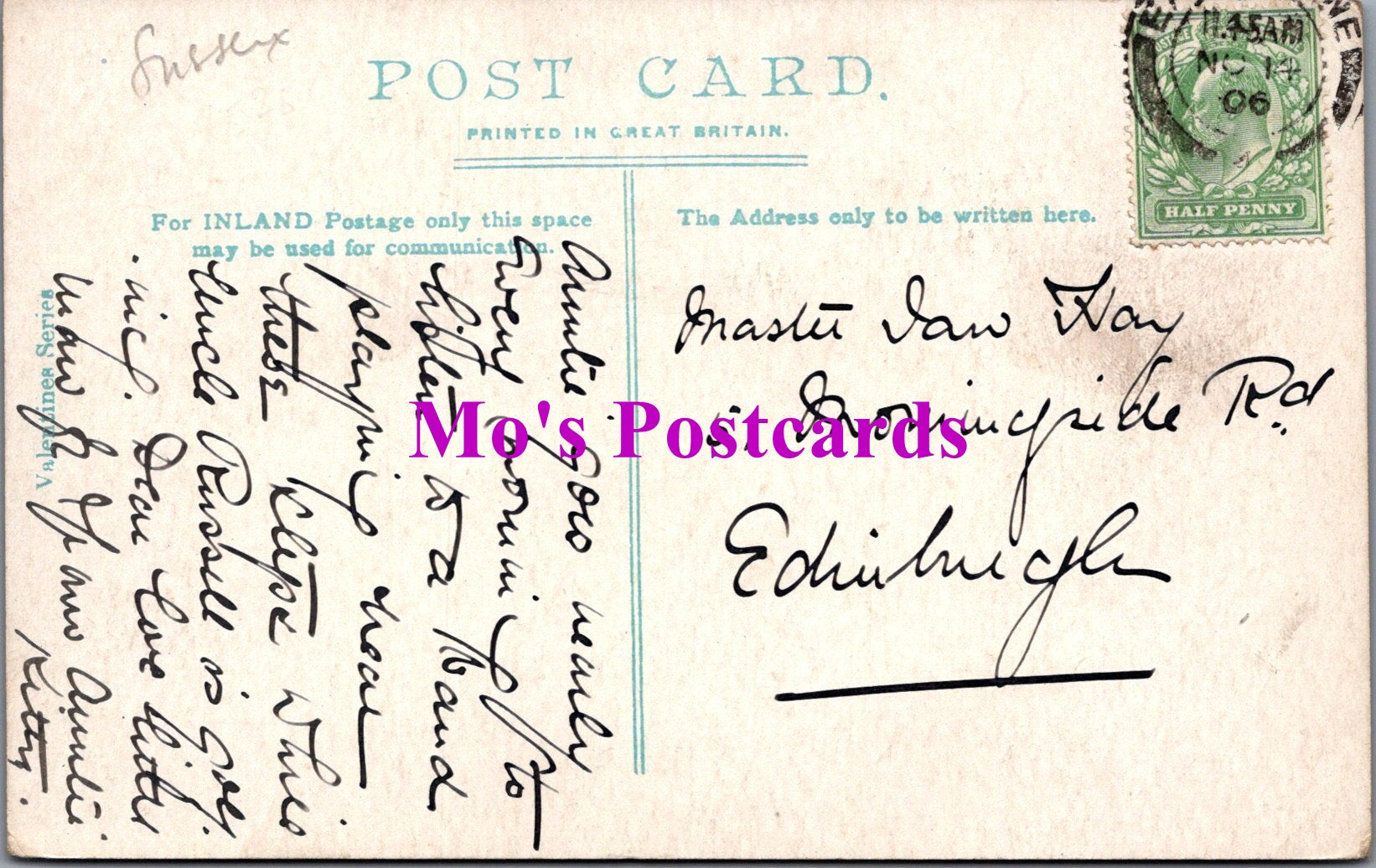 Sussex Postcard - Eastbourne Grand Parade and Wish Tower  SW14707