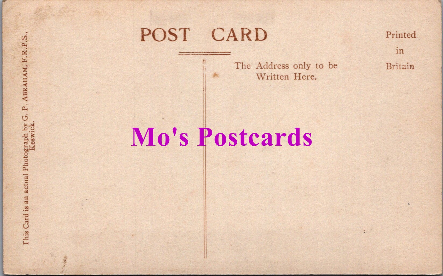 Cumbria Postcard - Wordsworth's School, Hawkshead   SW14721