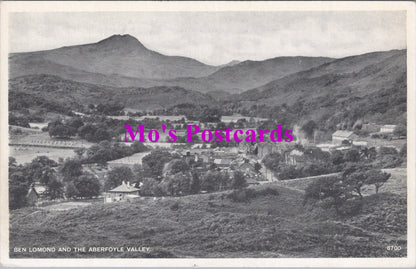 Scotland Postcard - Ben Lomond and The Aberfoyle Valley  SW14723