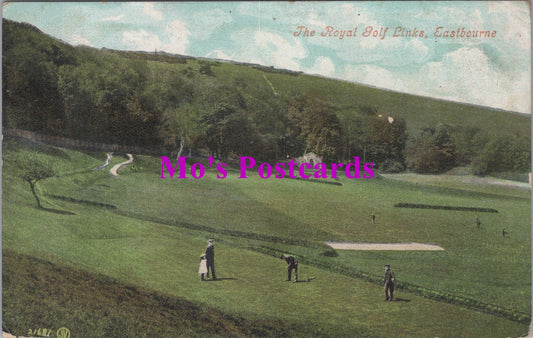 Sussex Postcard - The Royal Golf Links, Eastbourne  SW14724