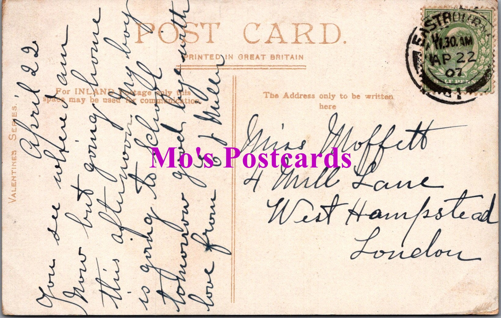 Sussex Postcard - The Royal Golf Links, Eastbourne  SW14724