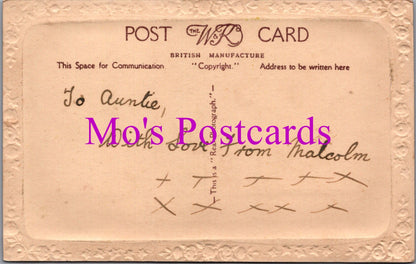 Greetings Postcard - To Auntie With Sincere Greetings For Your Birthday DZ72