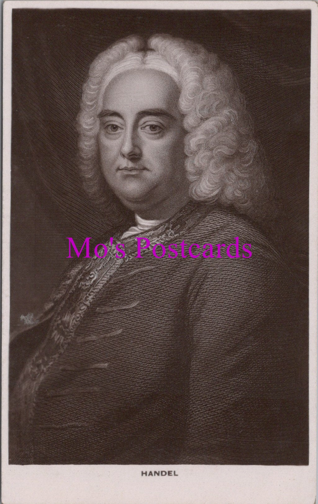 Music Postcard - Composer George Frideric Handel  DZ76