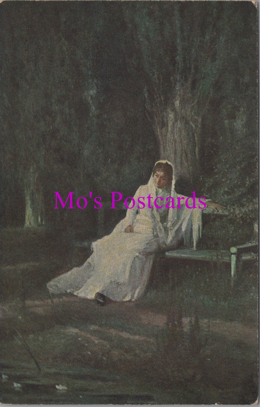 Art Postcard - Russian Artist Ivan Nikolayevich Kramskoi, Mondnacht DZ78