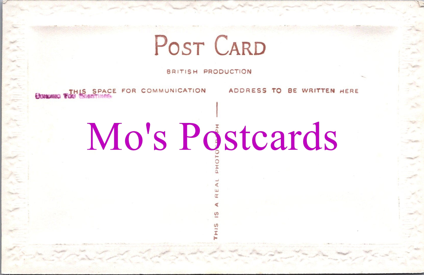 Greetings Postcard - A Joyous Birthday To You   DZ91