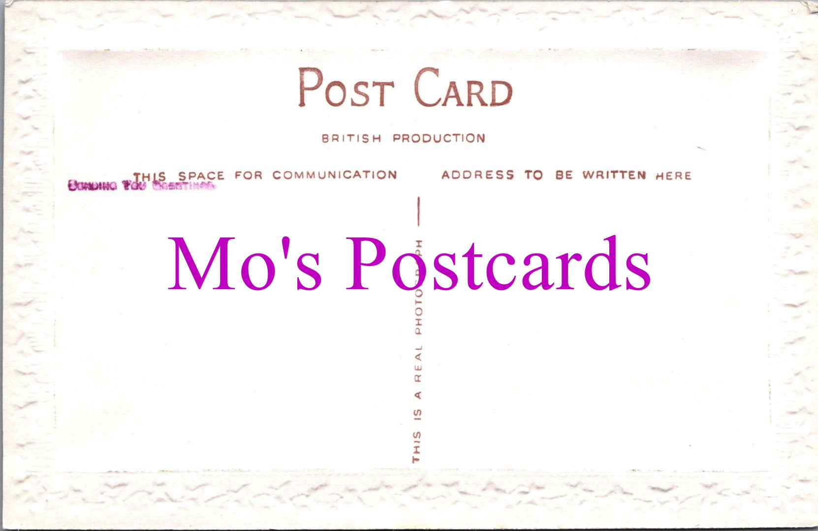 Greetings Postcard - A Joyous Birthday To You   DZ91
