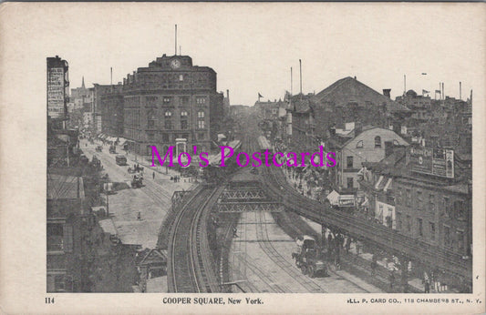 America Postcard - Cooper Square, New York   DZ125