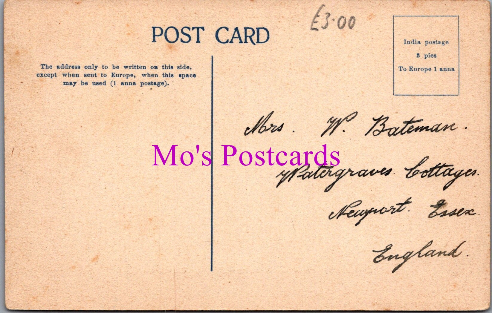 India Postcard - Calcutta, The Kiddezpore Docks   DZ127