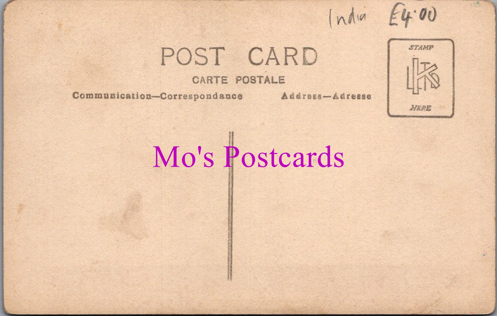 India Postcard - Dulikhet Army Camp Barracks   DZ151