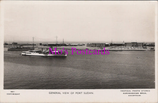 Sudan Postcard - General View of Port Sudan   DZ152