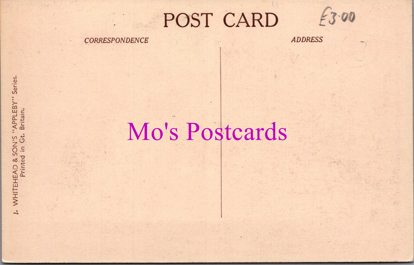 Cumbria Postcard - Tufton Arms Hotel and Low Cross, Appleby   DZ164