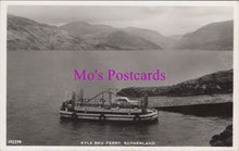 Load image into Gallery viewer, Scotland Postcard - Kyle Sku Ferry, Sutherland   DZ331
