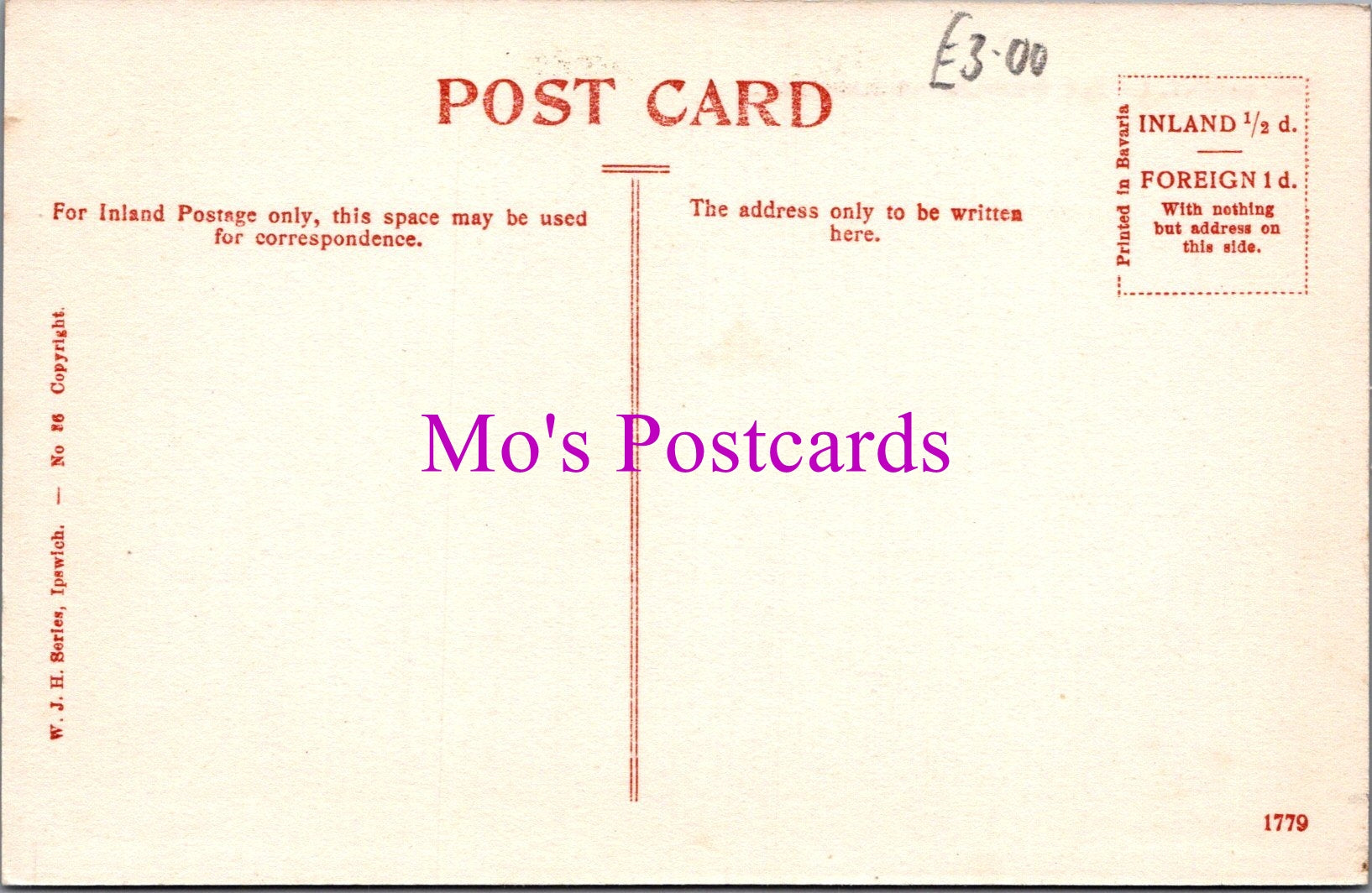 Suffolk Postcard - The Castle, Little Wenham, Near Hadleigh  DZ344