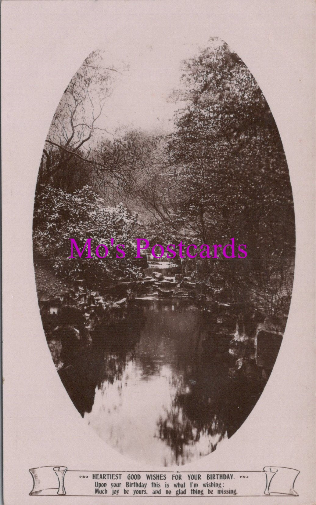 Greetings Postcard - Heartiest Good Wishes For Your Birthday   HM73