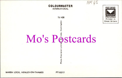 Oxfordshire Postcard - Marsh Lock, Henley-on-Thames  HM45