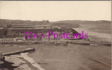 Yorkshire Postcard - West Cliff, Whitby    HM47