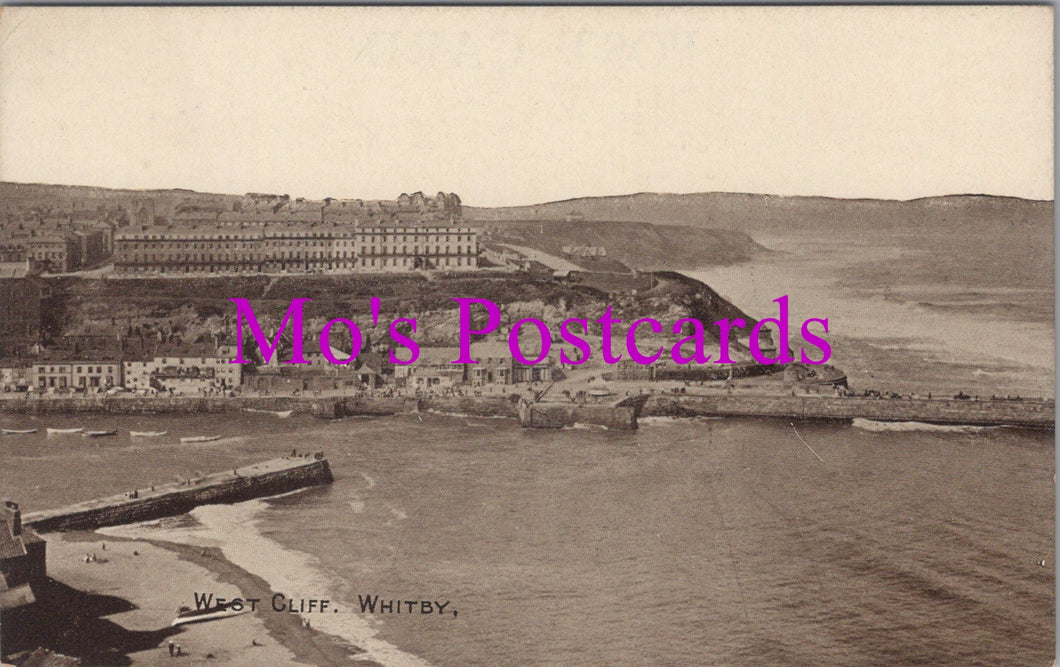 Yorkshire Postcard - West Cliff, Whitby    HM47