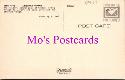 Somerset Postcard - Cheddar Gorge  HM57