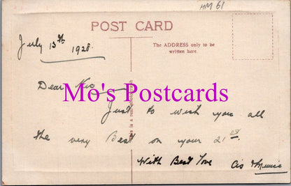 Greetings Postcard - To Greet You on Your 21st Birthday  HM61
