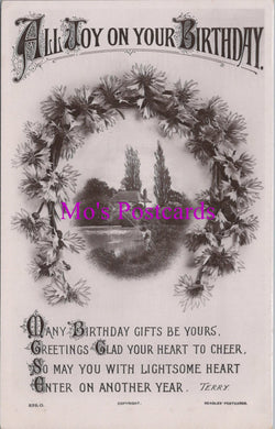 Greetings Postcard - All Joy on Your Birthday   HM67