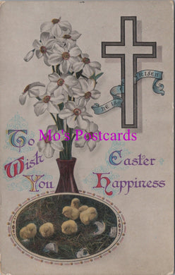 Greetings Postcard - To Wish You Easter Happiness   HM68