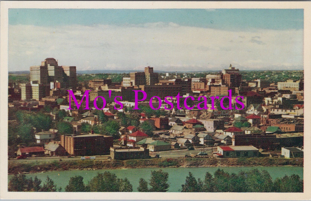 Canada Postcard - Calgary Across The Bowe River   HM21