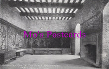 Load image into Gallery viewer, Lincolnshire Postcard - Tattershall Castle, The State Bedchamber  HM38

