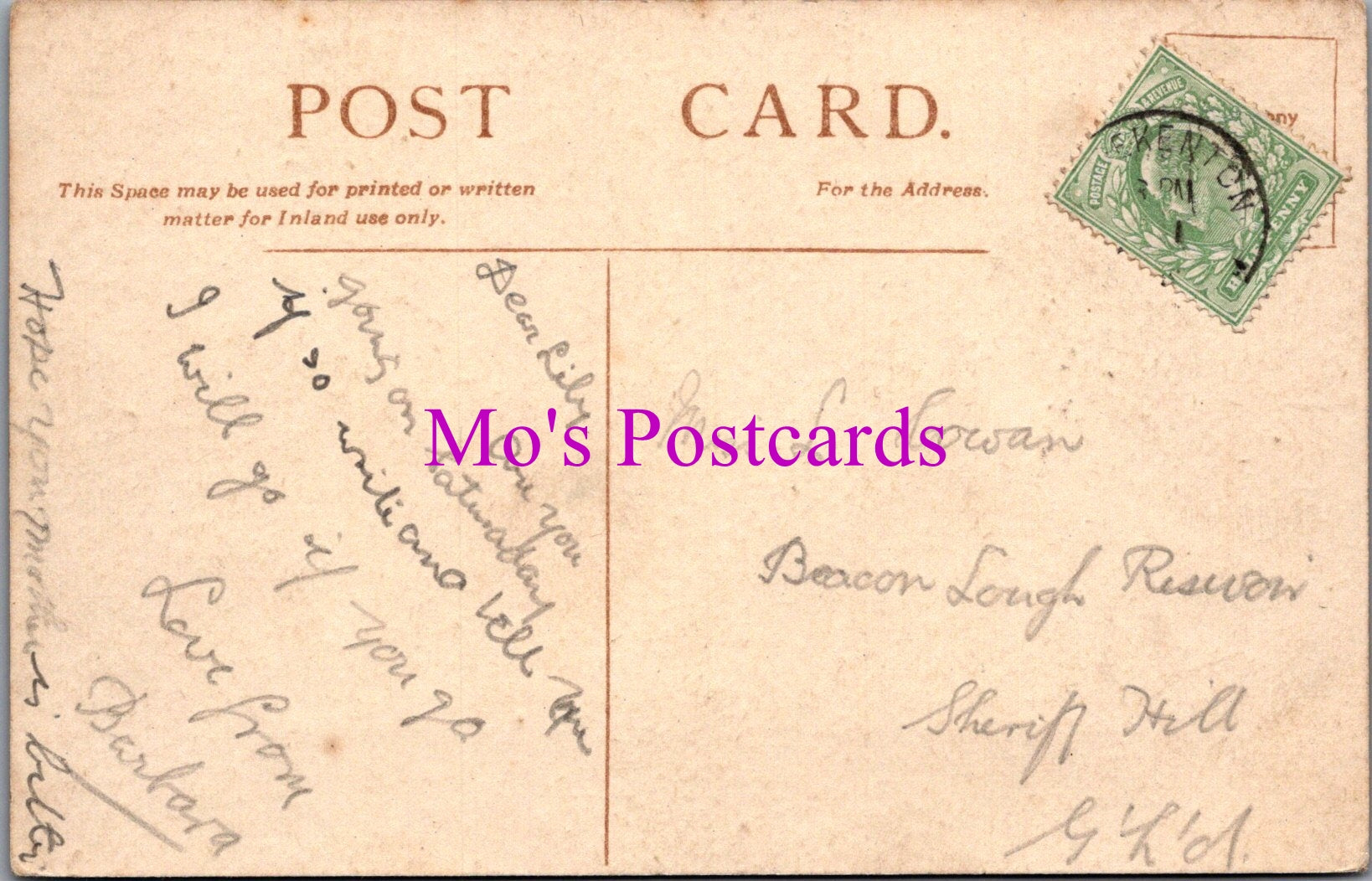 Northumberland Postcard - Gateshead, Park House, Saltwell Park   DZ317