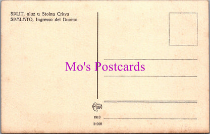 Croatia Postcard - Split, Ulaz u Stolnu Crkvu   DZ323