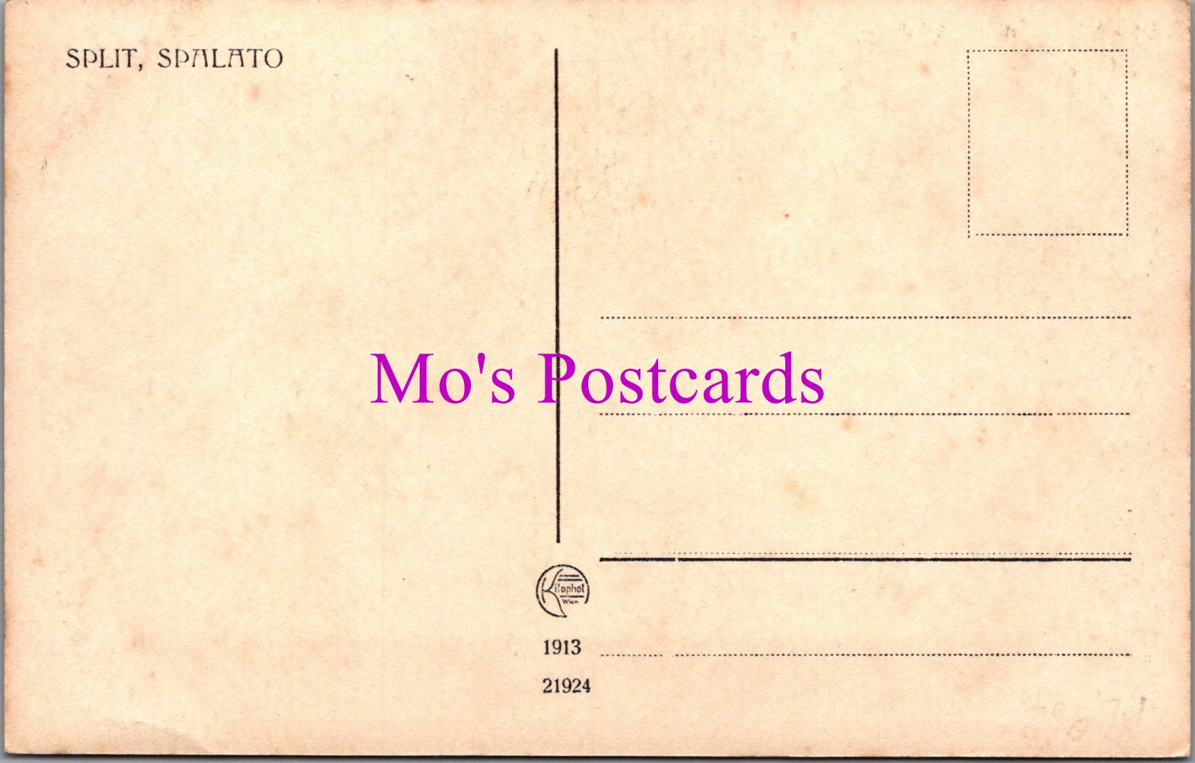 Croatia Postcard - Split, Spalato   SW14431