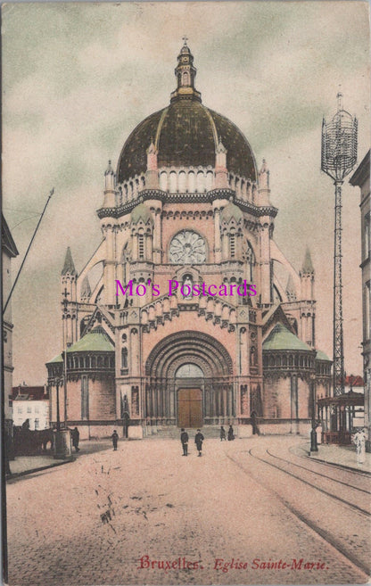 Belgium Postcard - Bruxelles, Eglise Sainte-Marie  SW14454