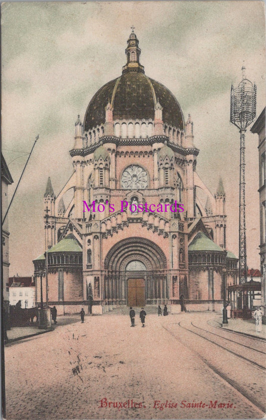 Belgium Postcard - Bruxelles, Eglise Sainte-Marie  SW14454