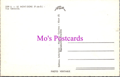 France Postcard - Le Mont-Dore, Puy-de-Dôme   SW14463